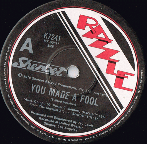 Sherbet : You Made a Fool - Beg, Steal or Borrow